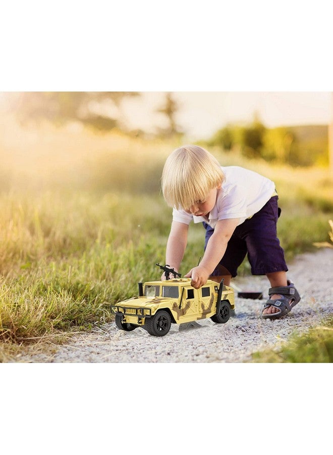 Lollipop لعبة هومفي العسكرية المدعومة بالاحتكاك من جيش الولايات المتحدة، نموذج سيارة مدرعة مقياس 1:16، مركبة متعددة الاستخدامات مزودة بأضواء/أصوات - Image 5