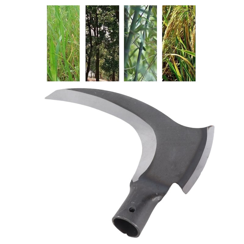 High Manganese Steel Double Scythe Multifunctional Mowing Cutting Trees Double Sickle for Gardening Tools Single Cutter Head - Image 5