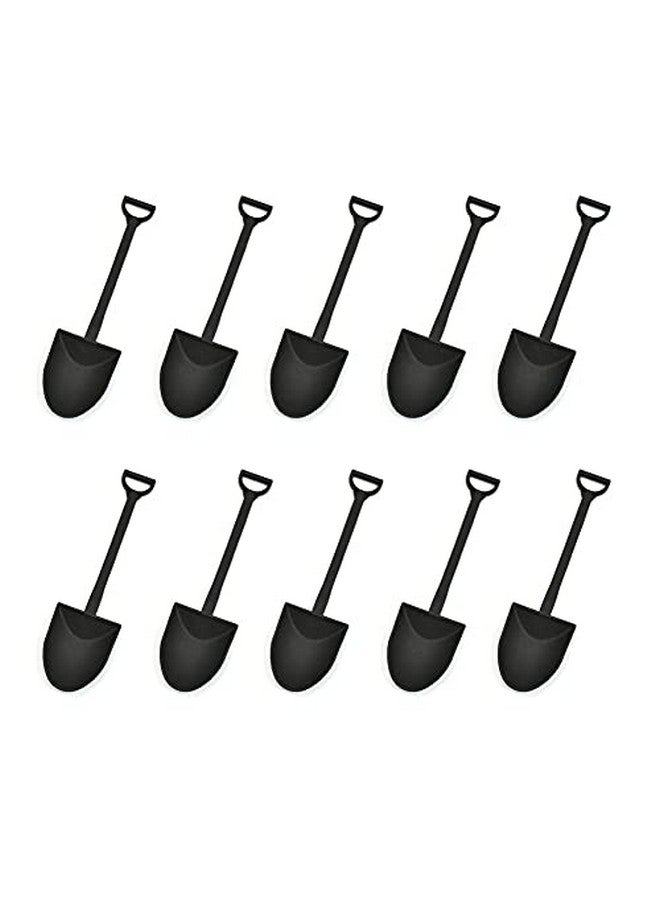 Aliotech 50PCS Plastic Mini Ice Cream Dessert Spoon Shovels Pudding Yogurt Spoons for Family or Party by Aliotech - Image 2