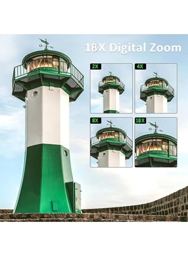 64MP Digital Camera for Photography  Video: 4K vlog camera for YouTube with 3-inch flip screen, 16x digital zoom digital camera as a giftc - Image 3