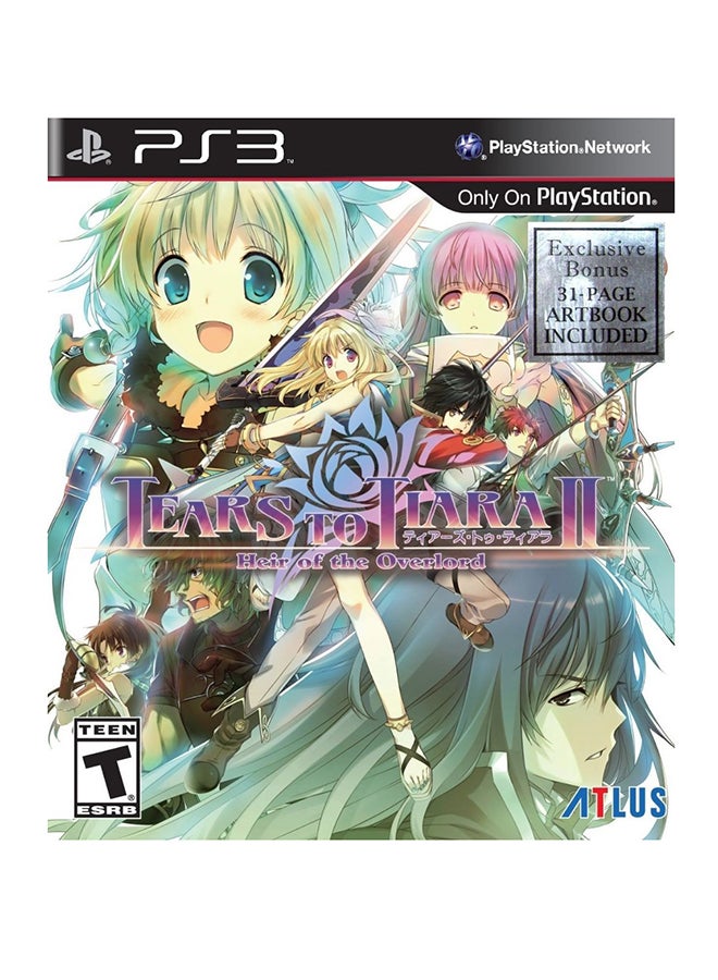 لعبة Tears To Tiara II: Heir Of The Overlord (إصدار عالمي) - مغامرة - playstation_3_ps3