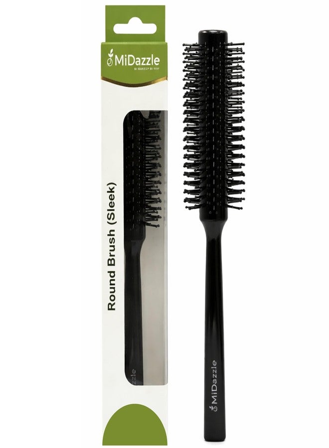 Midazzle Roller Hair Brush For Men | Perfect Tool for Efficient Blow Drying, Adding Curls, Waves & Volume|Smoothening & Volumizing comb | Men Accessorie | For All Hair Types (MIHB0042) - Image 1