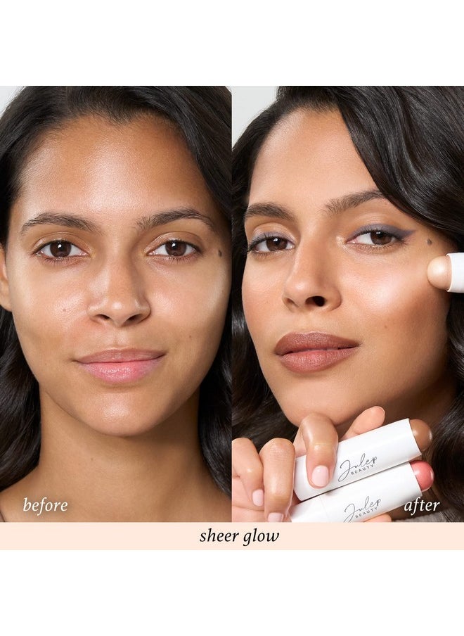 Julep - Skip The Brush Cream To Powder Blush Stick Sheer Glow Blendable And Buildable Color 2 In 1 Blush And Lip Makeup Stick - Image 1