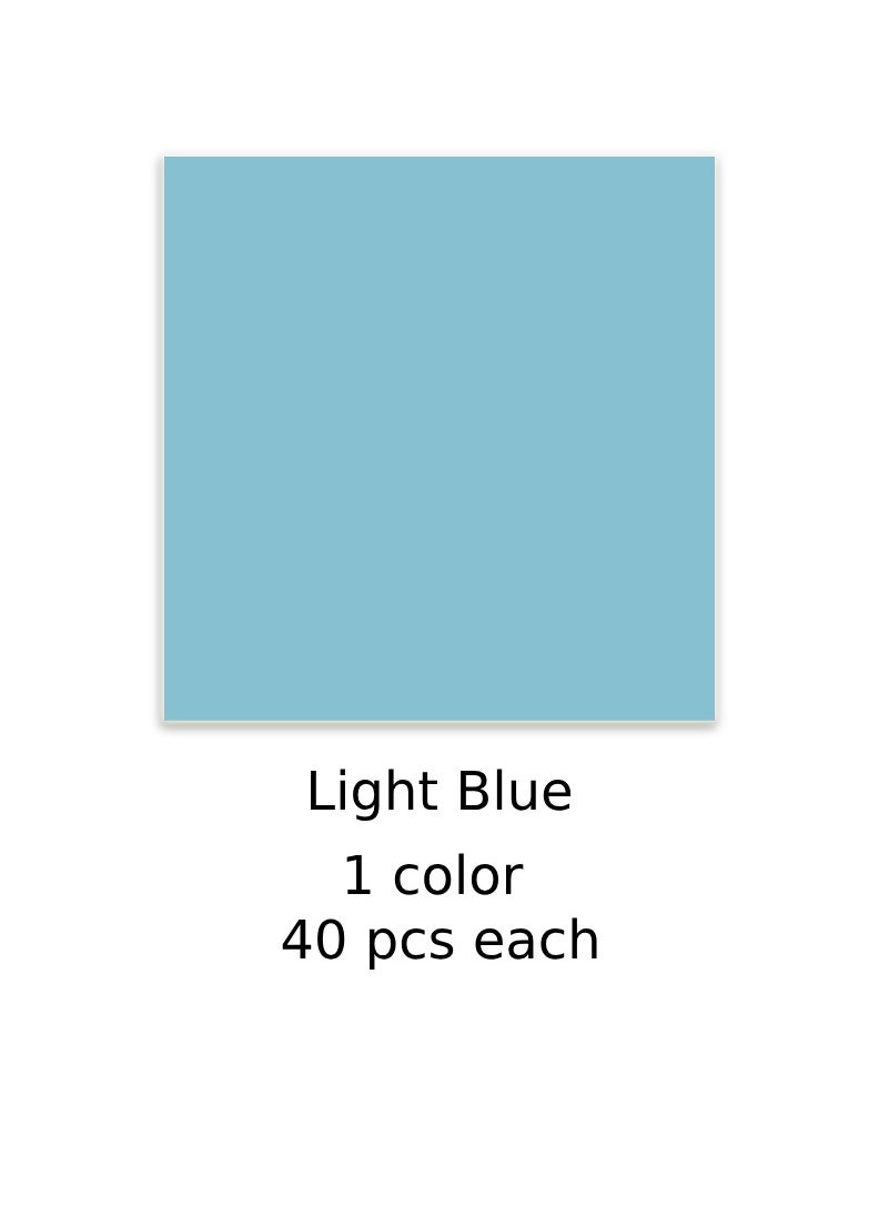 Urban Utility 40-Pack of Premium Blue Tissue Paper Sheets - Large 50 x 70 cm Size, Perfect for Art Projects, Crafts, and Elegant Gift-Wrapping Creations  - Image 3
