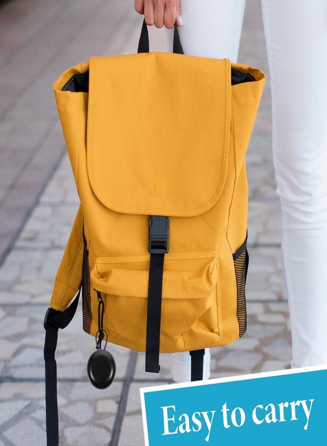 YQQYG Earplug Case, Loop Earplug Case Ear Plug Holder Potable Ear Plug Container for Travel Jewelry Storage Black - Image 5