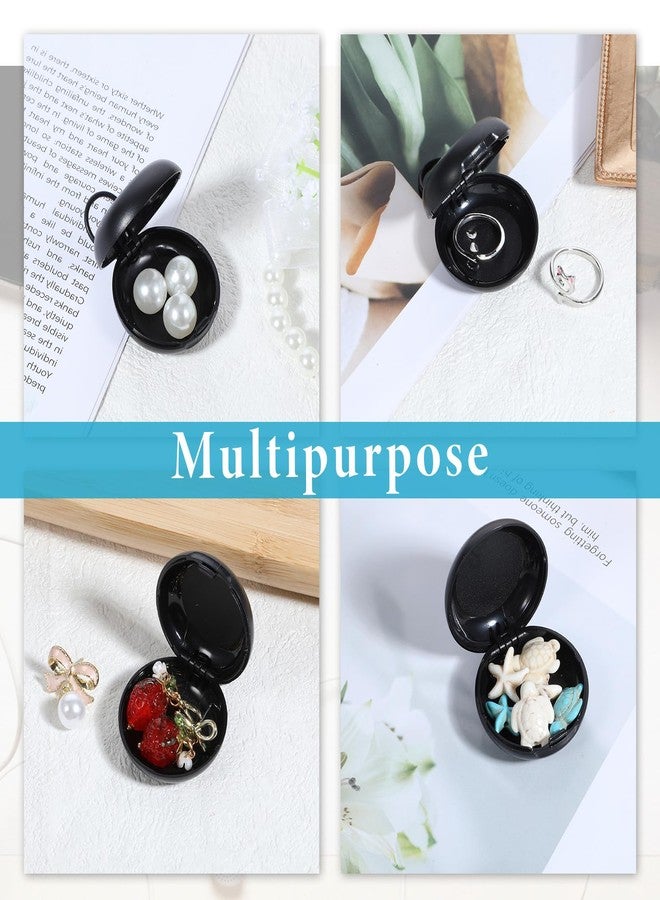 YQQYG Earplug Case, Loop Earplug Case Ear Plug Holder Potable Ear Plug Container for Travel Jewelry Storage Black - Image 4