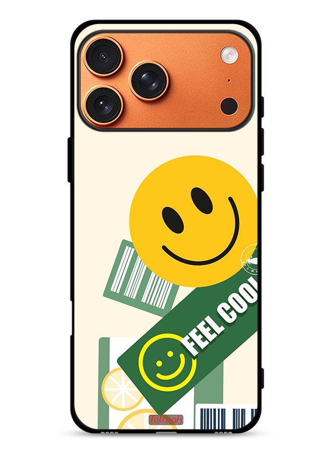 Tolwak Apple iPhone 17 Pro Max Protective Case Cover Feel Cool Sticker - Image 1
