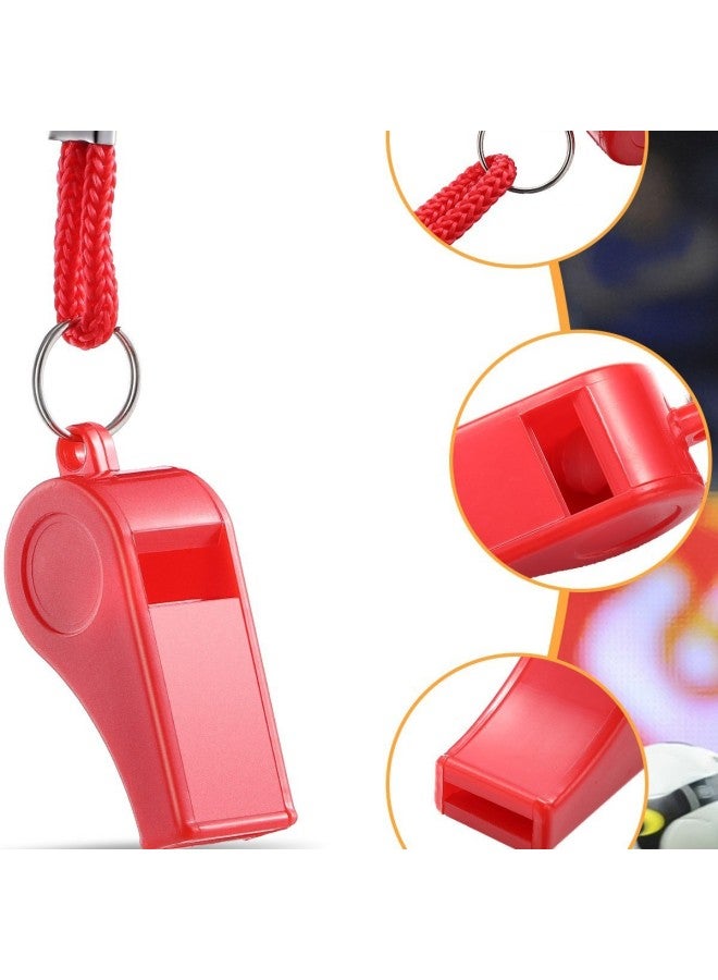 Generic ABS Material Plastic Whistle Ball Game Referee Special Whistle Outdoor Survival Survival Whistle Sporting Goods-Color:Purple - Image 4