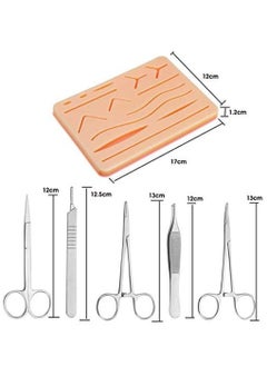 SCIENISH Medical Skin Suture Surgical Training Kit Silicone Pad  - Image 4