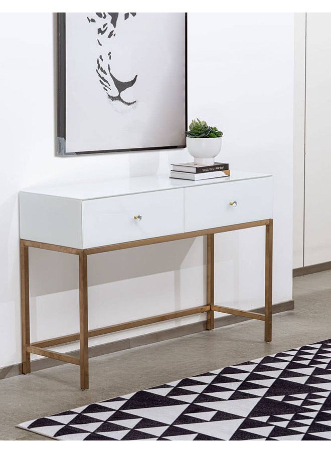 OC HOME - Logan Console Table With 2 Drawers - Image 1