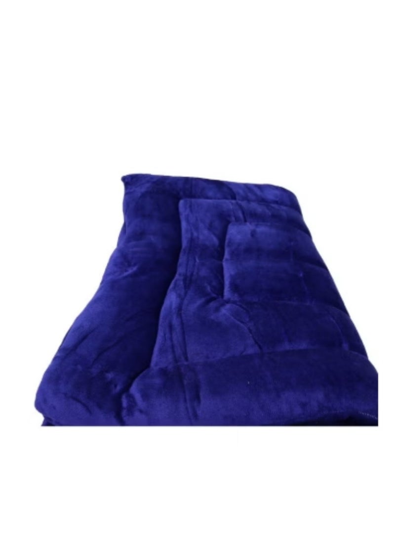 Premium soft velvet floor cushion, versatile for sleeping and entertaining, size 190X90X10 Cm - Image 4