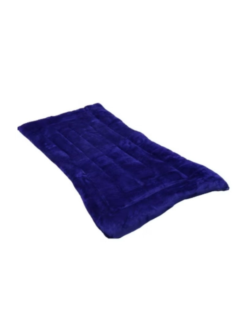 Premium soft velvet floor cushion, versatile for sleeping and entertaining, size 190X90X10 Cm - Image 2