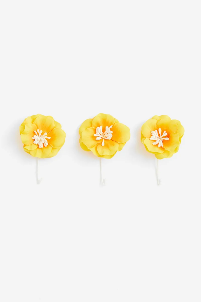 H&M 3-pack flower decorations