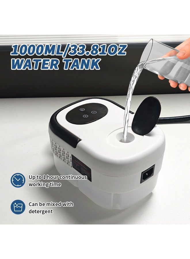 Handheld Steam Cleaner with 6 Temperature Settings & 11 Accessories, High-Pressure Steam Cleaning Machine for Kitchen, Bathroom, Bedroom, Living Room, Electric Steam Cleaning Device - Image 3