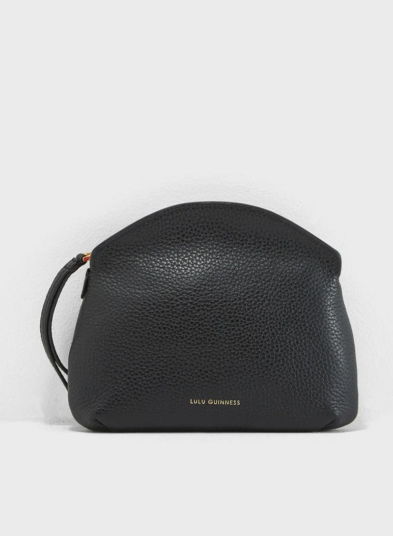 Lulu Guinness Peekaboo Lip Clover Clutch