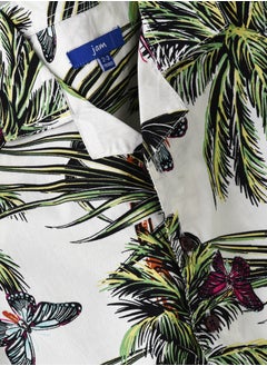 JAM Boys Woven Cotton Tropical Butterfly Shirt  - Image 3