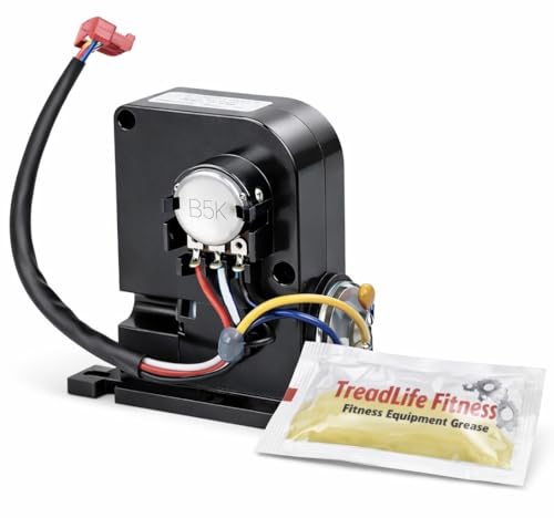 TreadLife Fitness Resistance Tension Motor Part 193223 Compatible with NordicTrack CX1055 NEL90952 Comes with Free Squeak Eliminator Grease 10 Value - Image 1