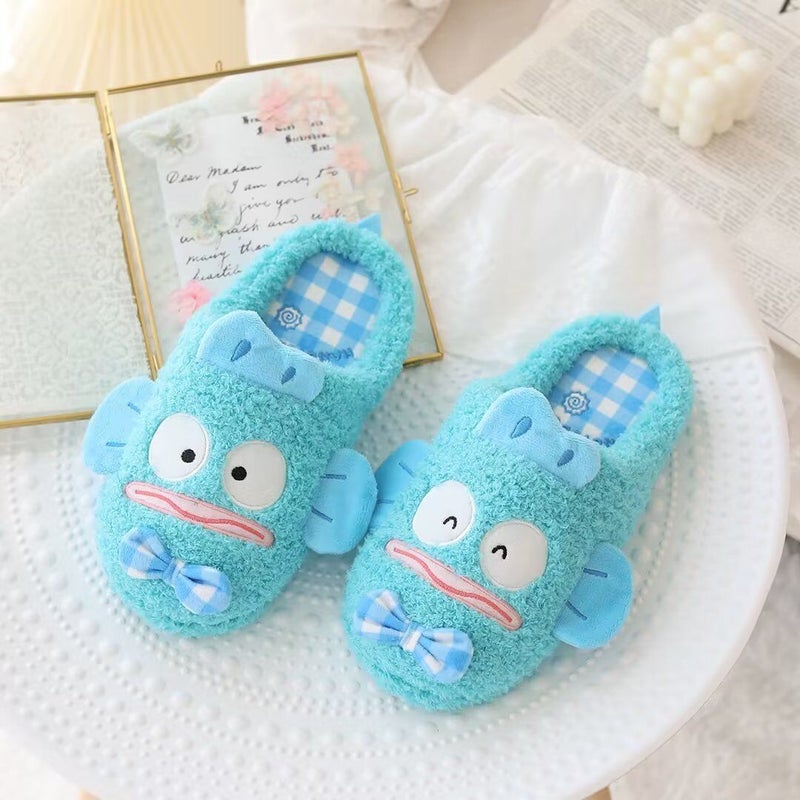 Cute Cartoon Slippers Warm Girl Heart Cotton Shoes Indoor Home Slippers Indoor Floor Slippers - Image 4