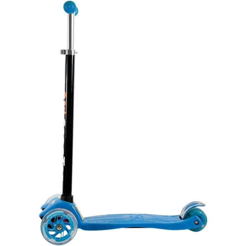 سكوتر قابل للطي بعجلات مضيئة - أزرق - BG-03 - Image 3