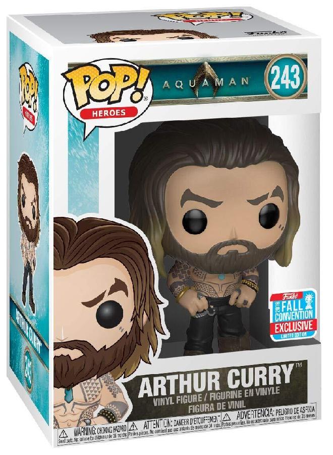 Funko Pop! Aquaman Arthur Curry Fall Convention Exclusive Figure - Image 3