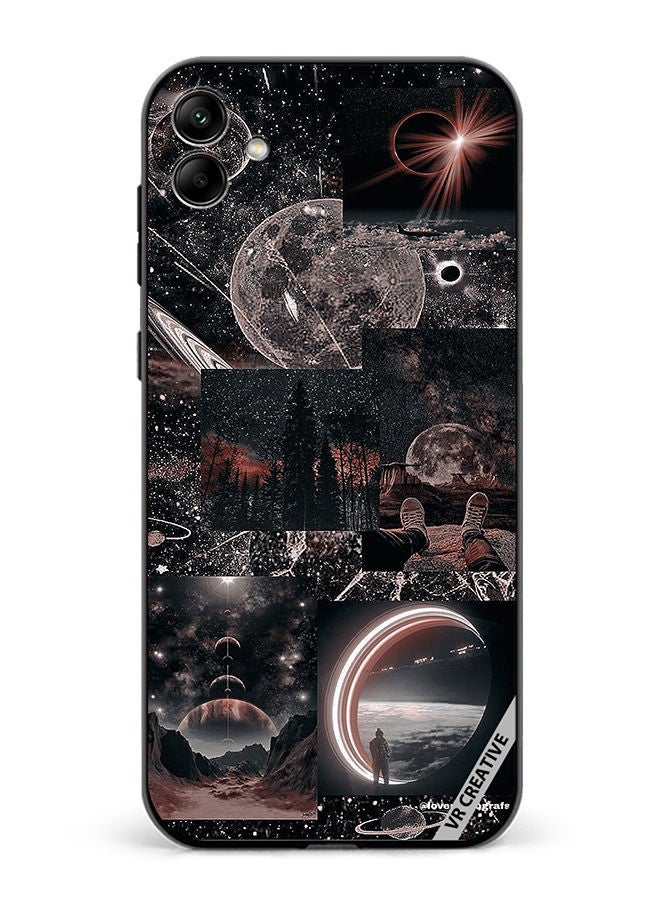 VR CREATIVE Protective Case Cover For Samsung Galaxy A04 Galaxy Design Multicolour - Image 1