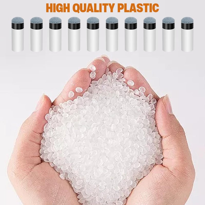 Proberos ® 10 مجموعات 13 مم نصائح عصا البلياردو مجموعة استبدال، نصائح متينة للبول، السنوكر، وعصا الجولف المثالية للاستخدام المنزلي، النادي، والاستخدام الاحترافي - Image 3