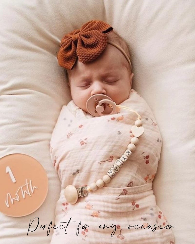 jollybows 30pcs Baby Girls Hair Bows Headband Nylon Hair Band Elastic Hair Accessories for Kids Infants Toddlers - Image 3