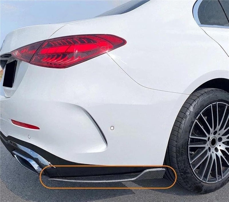 Yurefax Carbon Look Rear Trunk Spoilers for C Class W206 - Image 2