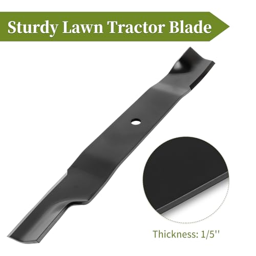 Bularie 09081200 High Lift Blades Fit for Gravely A riens 60" Mower Decks, 03253900 Blades Fit for Gravely Pro-Master 260Z, A riens Max-Zoom 2560 Zero Turn Mowers, Replace for 09246600 09246600CKT, 3 Pack - Image 3