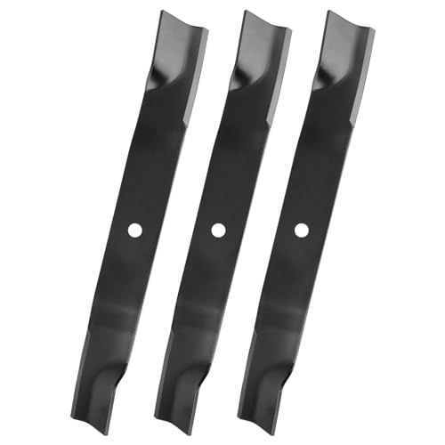 Bularie 09081200 High Lift Blades Fit for Gravely A riens 60" Mower Decks, 03253900 Blades Fit for Gravely Pro-Master 260Z, A riens Max-Zoom 2560 Zero Turn Mowers, Replace for 09246600 09246600CKT, 3 Pack - Image 1