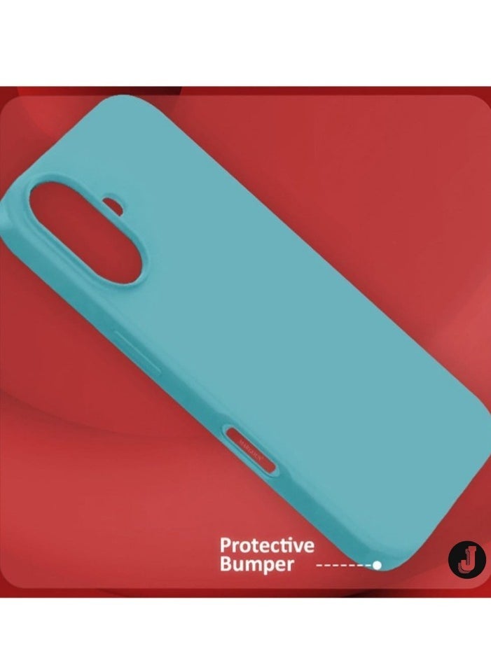 JAJEEK "New Liquid Silicone Case for iPhone 16 Plus – Ultra Slim Design with Soft Anti-Scratch Microfiber Lining & Drop Protection" - Image 3