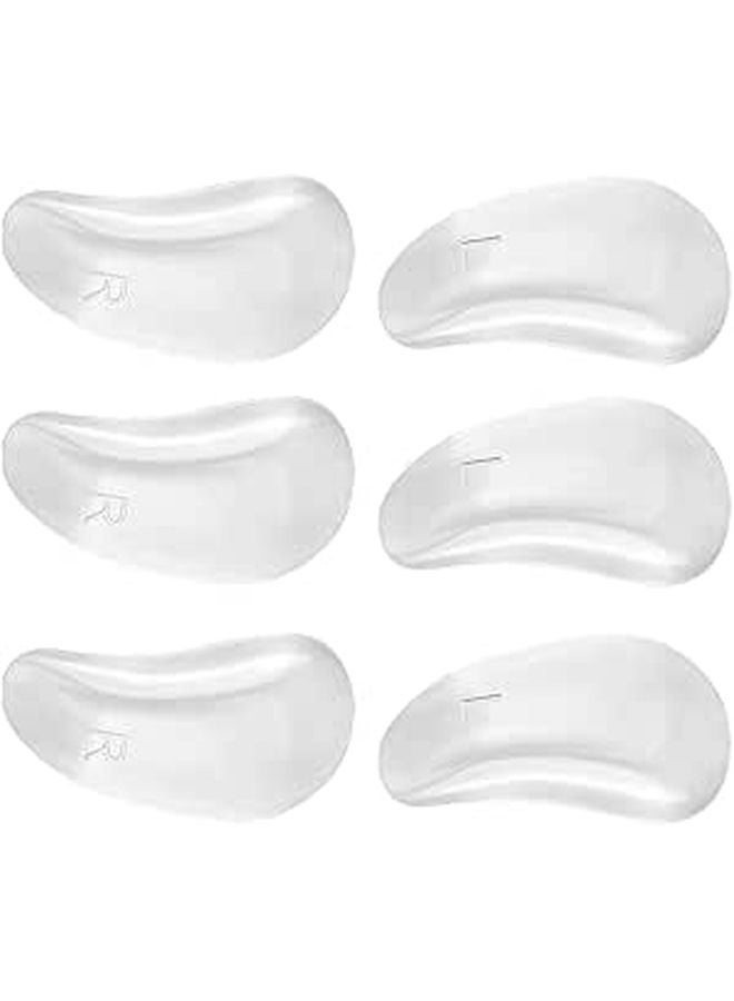Gel Arch Support Insoles 3 Pairs Adhesive Cushions For Flat Foot Comfort Men Women - Image 1