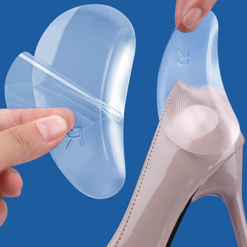Gel Arch Support Insoles 3 Pairs Adhesive Cushions For Flat Foot Comfort Men Women - Image 4
