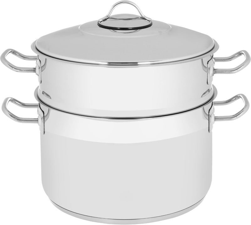 Pyramid Arbel Hashvir Stainless Steel Cookware Set, 14 Pieces - Silver - Image 4