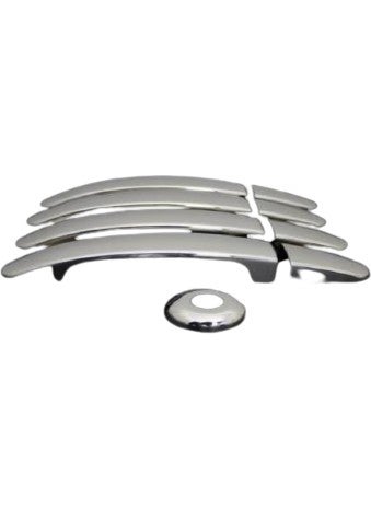 Leader - Ford Tourneo Custom Chrome Door Handle 4 Door 9 Pieces After 2013 - Image 1