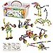 Caferria 170 Pcs Building Toys for Kids Ages 48 with Toy Box Storage Idea Guide Building Blocks STEM Toys for 3 4 5 6 7 8 9 Year Old Creative Kids Activity Christmas Birthday Gifts for Boys Girls - Image 2