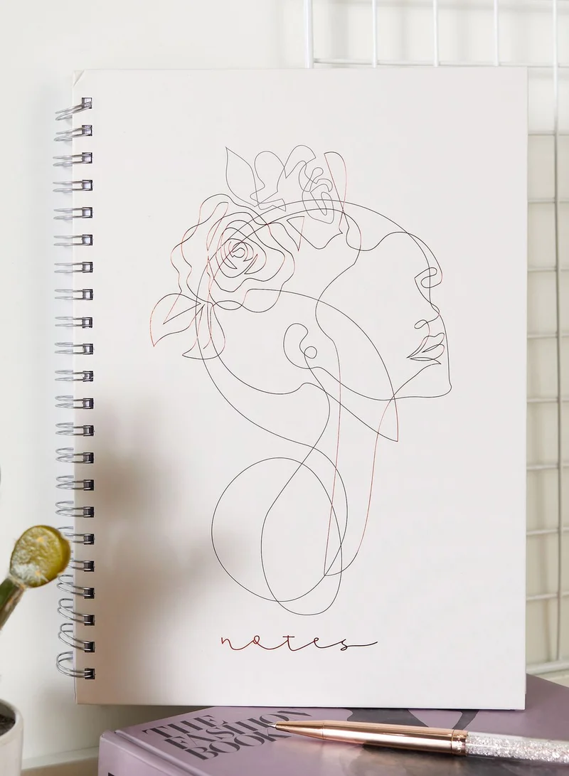 AURORA A4 Line Drawing Notebook