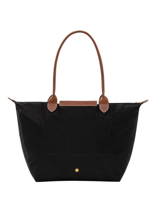 Longchamp Le Pliage Large Foldable Tote Bag, Classic Black - Image 2