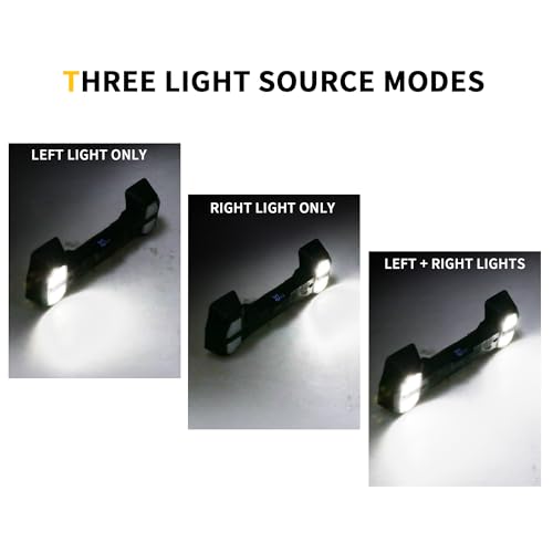RERPRO LED Interior Dome Lights Front Seat Roof Reading Light Compatible with 2018-2023 Jeep Wrangler JL 4XE Gladiator JT Accessories Overhead Map Light Ceiling Lamp, 5980K White 24 LEDs - Image 5