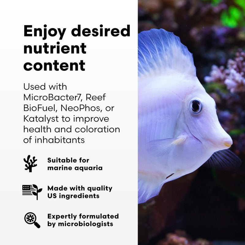 Brightwell Aquatics NeoNitro Balanced Nitrogen Supplement - Reef Nutrient Enhancer for Ultra-Low Nutrient Systems - Aquarium Water Treatments, 17 fl oz - Image 3