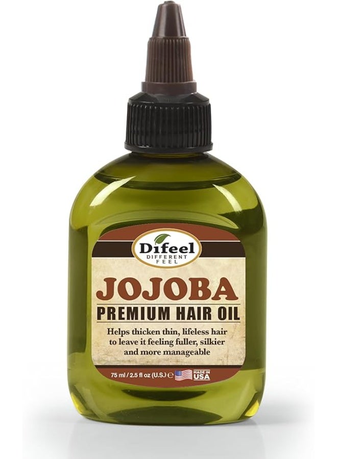 ديفيل زيت جوجوبا بريميوم زيت شعر طبيعي للعناية بالشعر 2.5 اونصة - Image 1