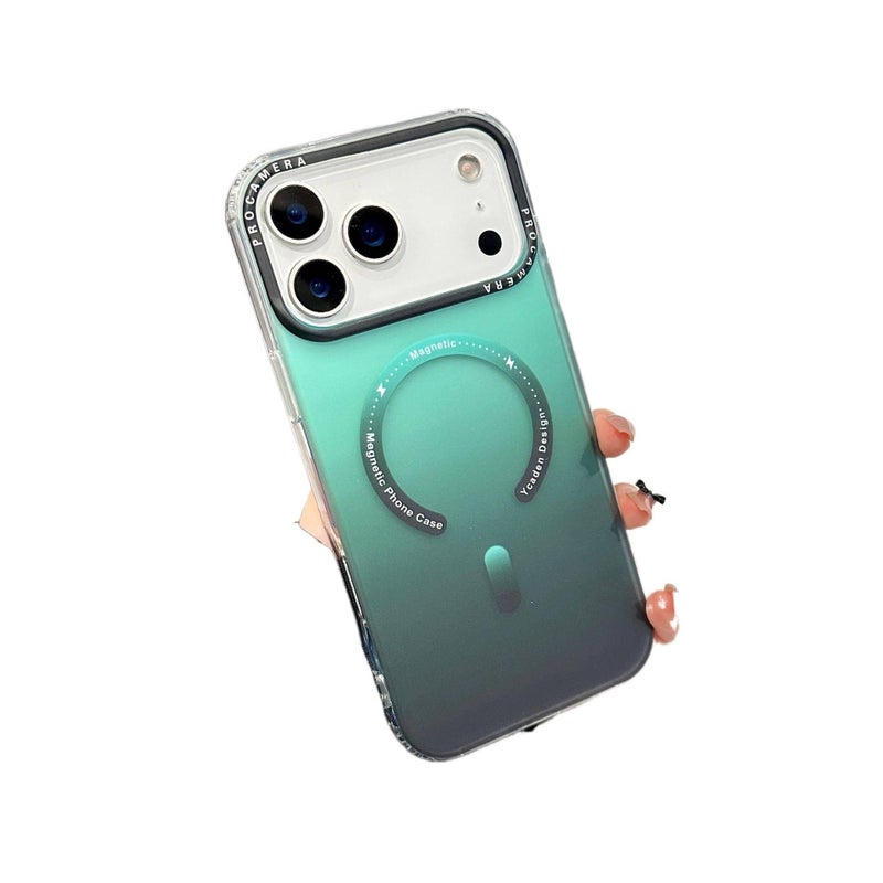 MagSafe iPhone 14 Plus Scratch Resistant Protective PC Case for iPhone 14 14 Plus 14 Pro 14 Pro Max and Matte Finish in Green - Image 1