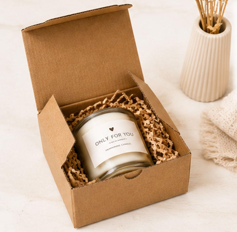 Brown Kraft Paper Eco Boxes – 50 Boxes + Card + Natural String – Perfect for Weddings, Birthdays and Events (12x12x5) - Image 4