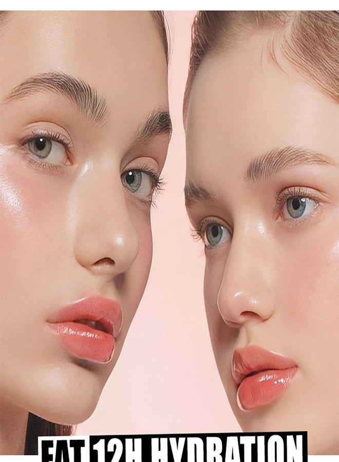 FYEBOO Hydrating Lip Oil, Big Brush Head Lip Glaze Shiny Transparent Lip Glow Oil, Nourishing & Non-sticky Long Lasting Fresh Clear Smooth Lip Care Plumping Lip Oil (Set A) - Image 4