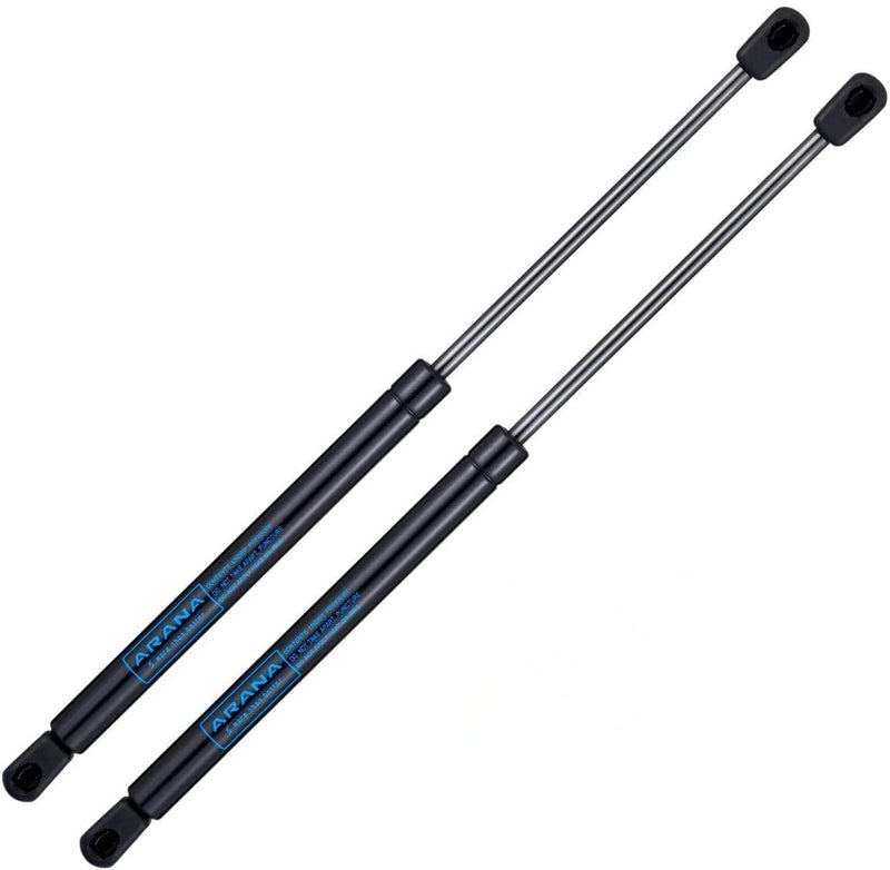 ARANA C1633297 C1604270 Leer Topper Struts 17 inch 45Lbs Gas Struts Shocks Lift Support Leer Truck Cap Replacement Parts for ARE Camper Shell Rear Window Camper Toolbox Lid 2Pcs