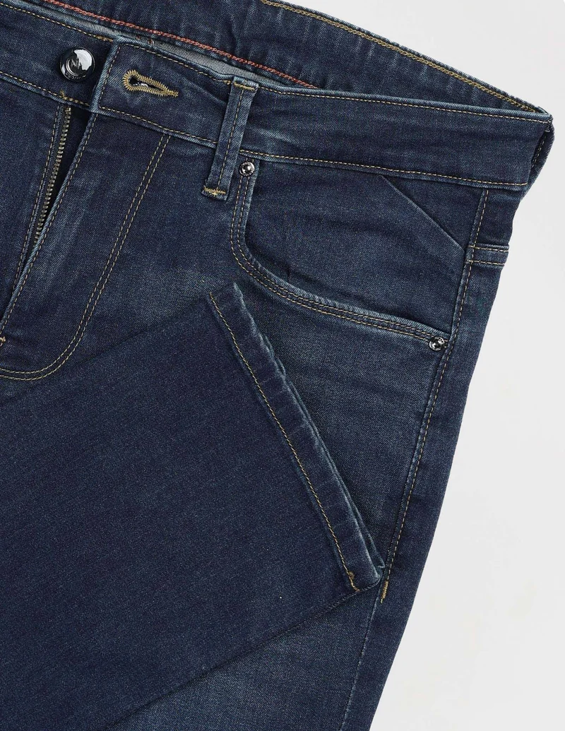 Arrow Soho Slim Tapered Fit Whiskered Jeans
