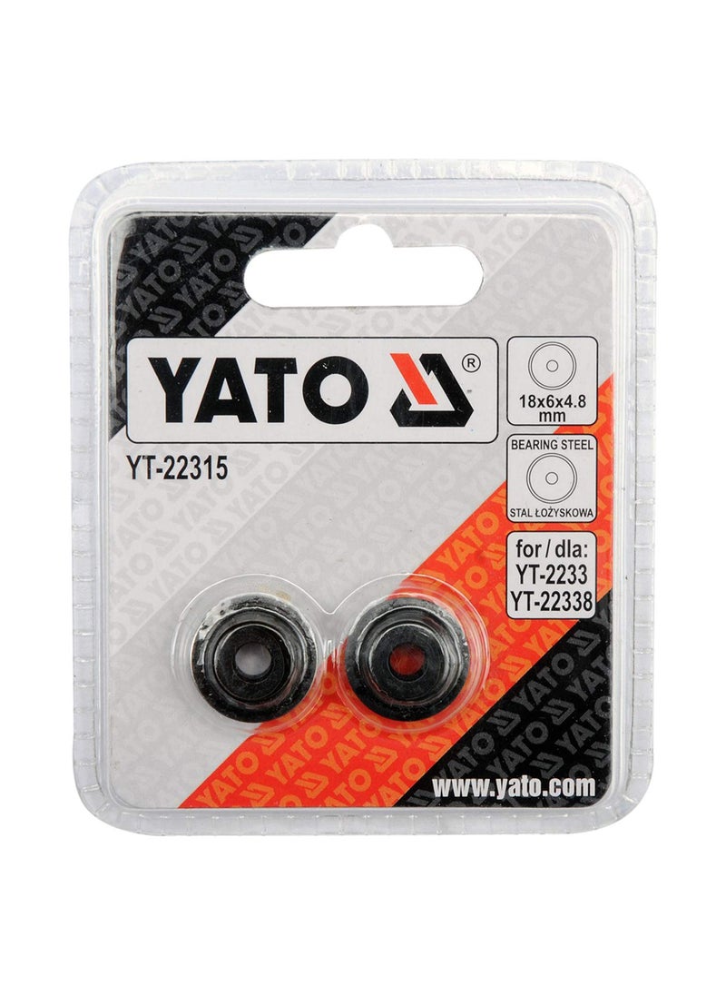 Yato Yato YT22315 Spare Cutting Wheel For Pipe Cutter YT22338 2Pcs Hand ToolsAdjuatable Pipe WrenchPipe CutterCutting Tools  - Image 2