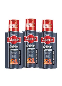 Alpecin 3-Piece Caffeine Shampoo Set 250ml  - Image 1