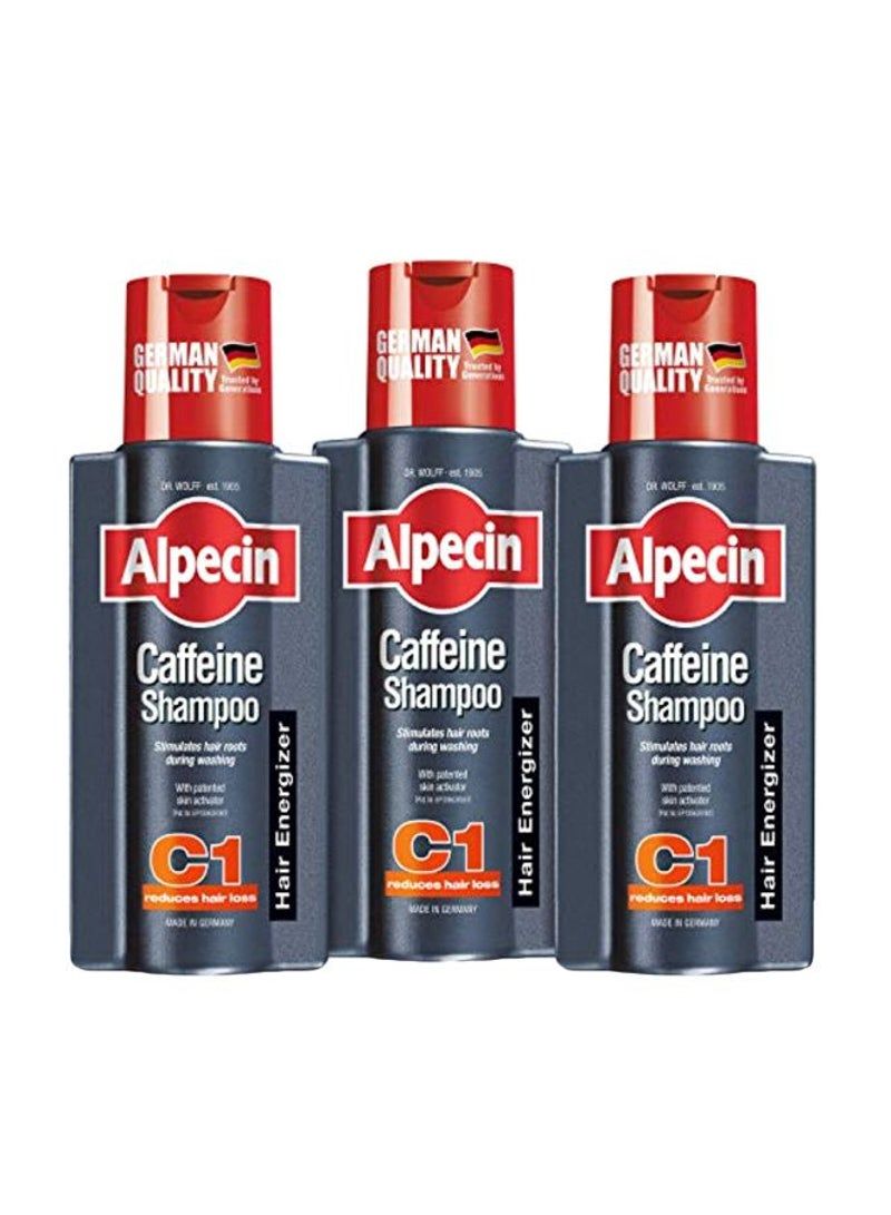 Alpecin 3-Piece Caffeine Shampoo Set 250ml - Image 1