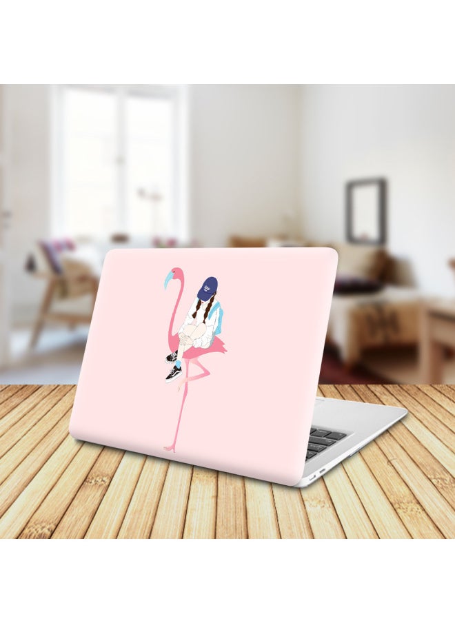Generic - For Huawei Notebook Protective Case Matebook13s 14 Is X-pro Painted Printing Pro16.1-Color:KZ-411 Flamingo Girl-Applicable Model:majicbook Pro 16.1 - Image 1